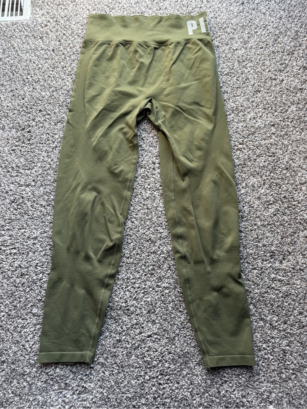 Victoria Secret PINK olive green leggings